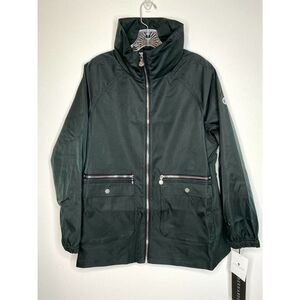 Bernardo Green Rain Jacket Parka Size Small